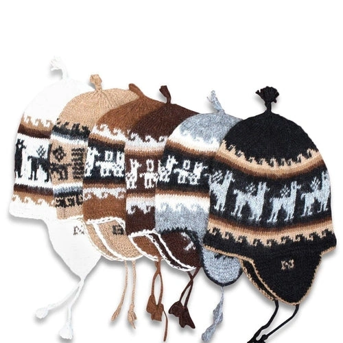 Cozy Alpaca Chullo: Warm Ears, Happy You. Adventure Awaits!